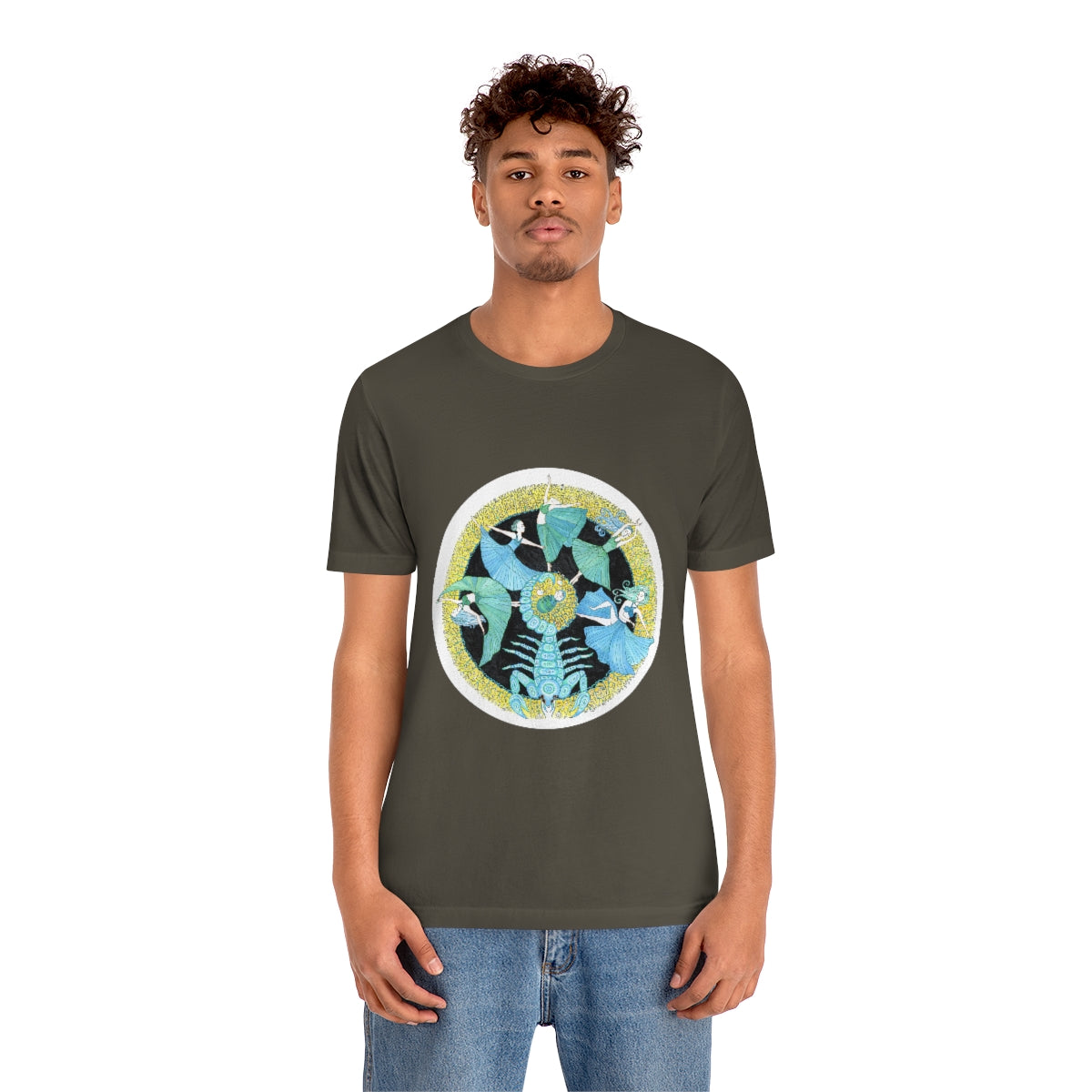 Zodiac Sign T Shirt (Scorpio) Unisex Regular Fit