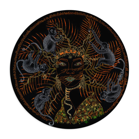 Chinese Zodiac Sign Mouse Pad (Monkey)