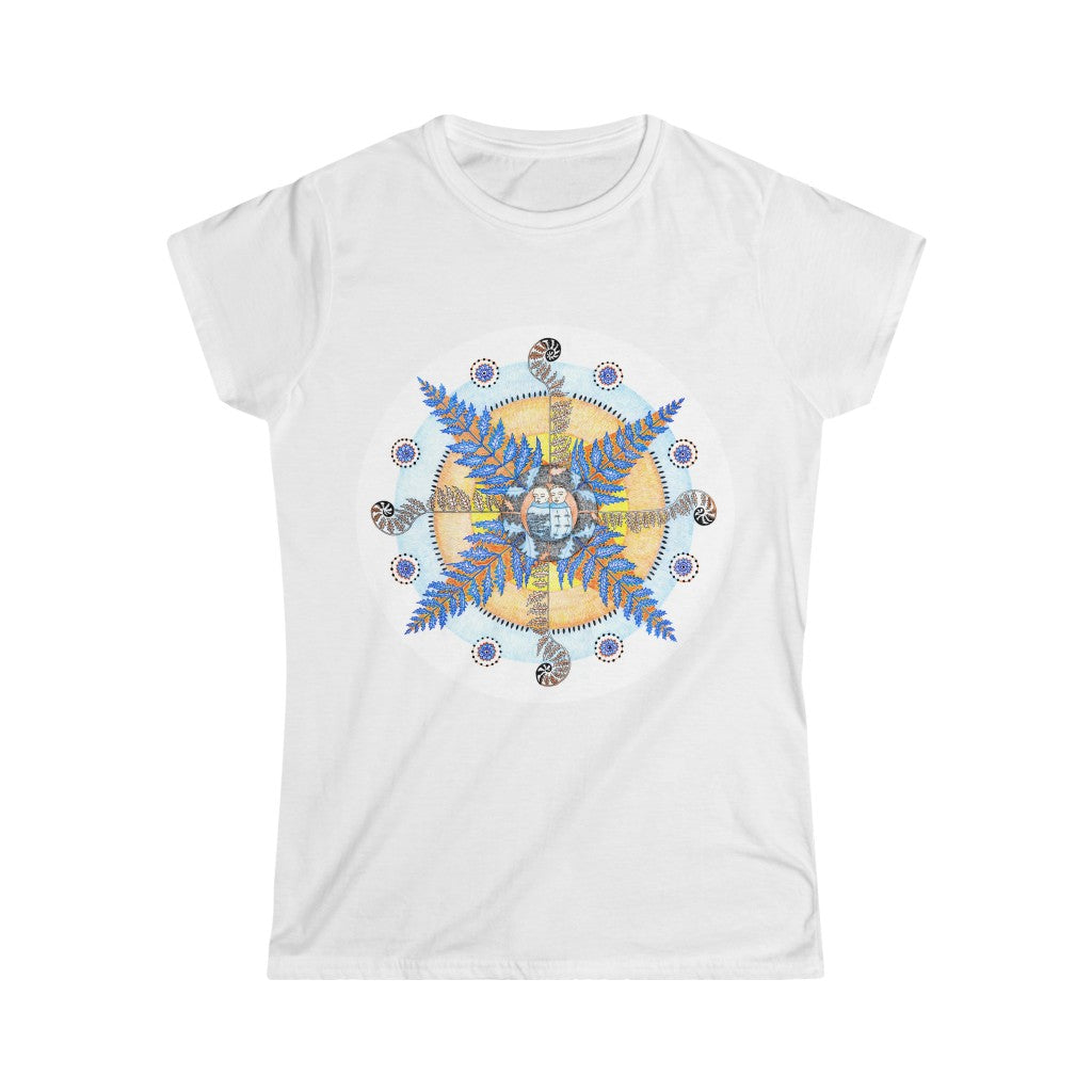 T Shirt (Lullaby of Fern Flower) Semi Slim Fit