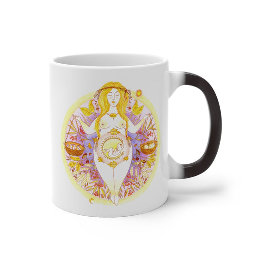 Zodiac Sign Color Changing Mug (Libra)