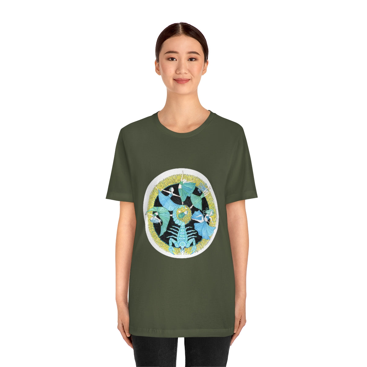 Zodiac Sign T Shirt (Scorpio) Unisex Regular Fit