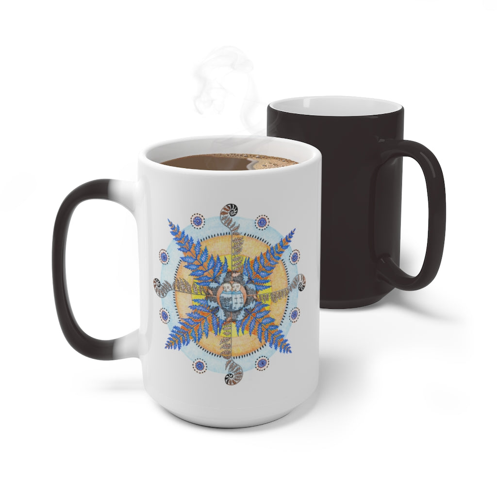 Art Changing Mug (Lullaby by a Fern Plant)