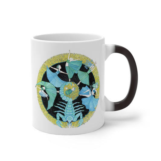 Zodiac Sign Color Changing Mug (Scorpio)