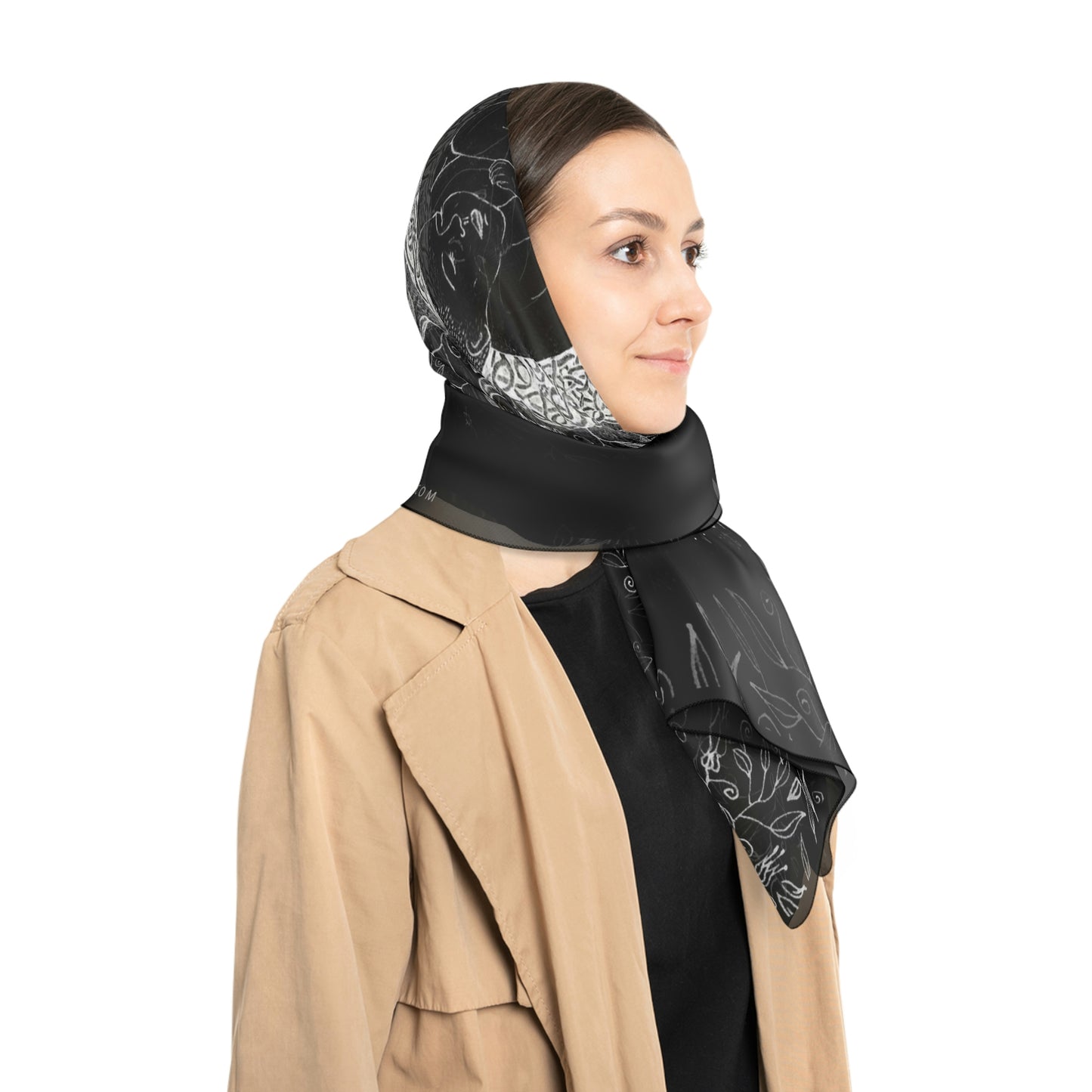 Art Poly Scarf (Longing)