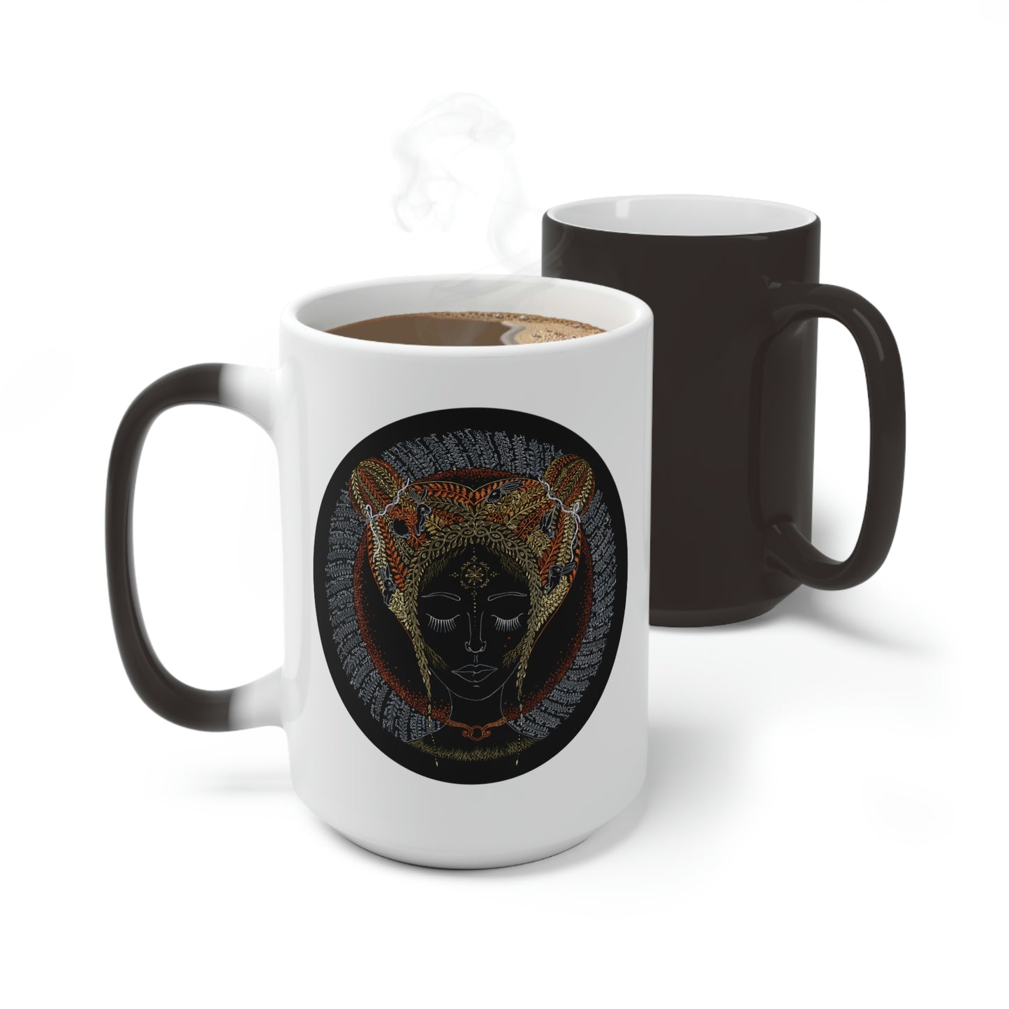 Chinese Zodiac Sign Color Changing Mug (Rabbit)