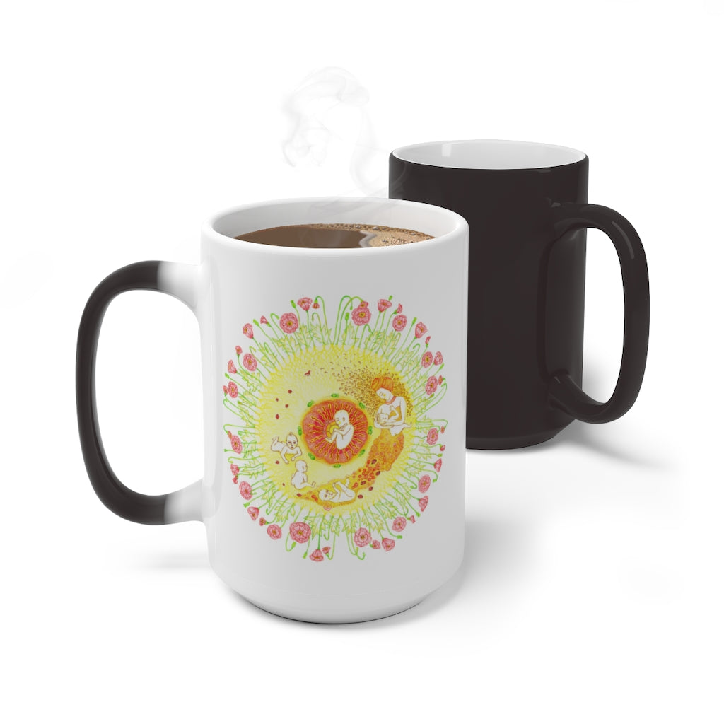 Zodiac Sign Color Changing Mug (Virgo)