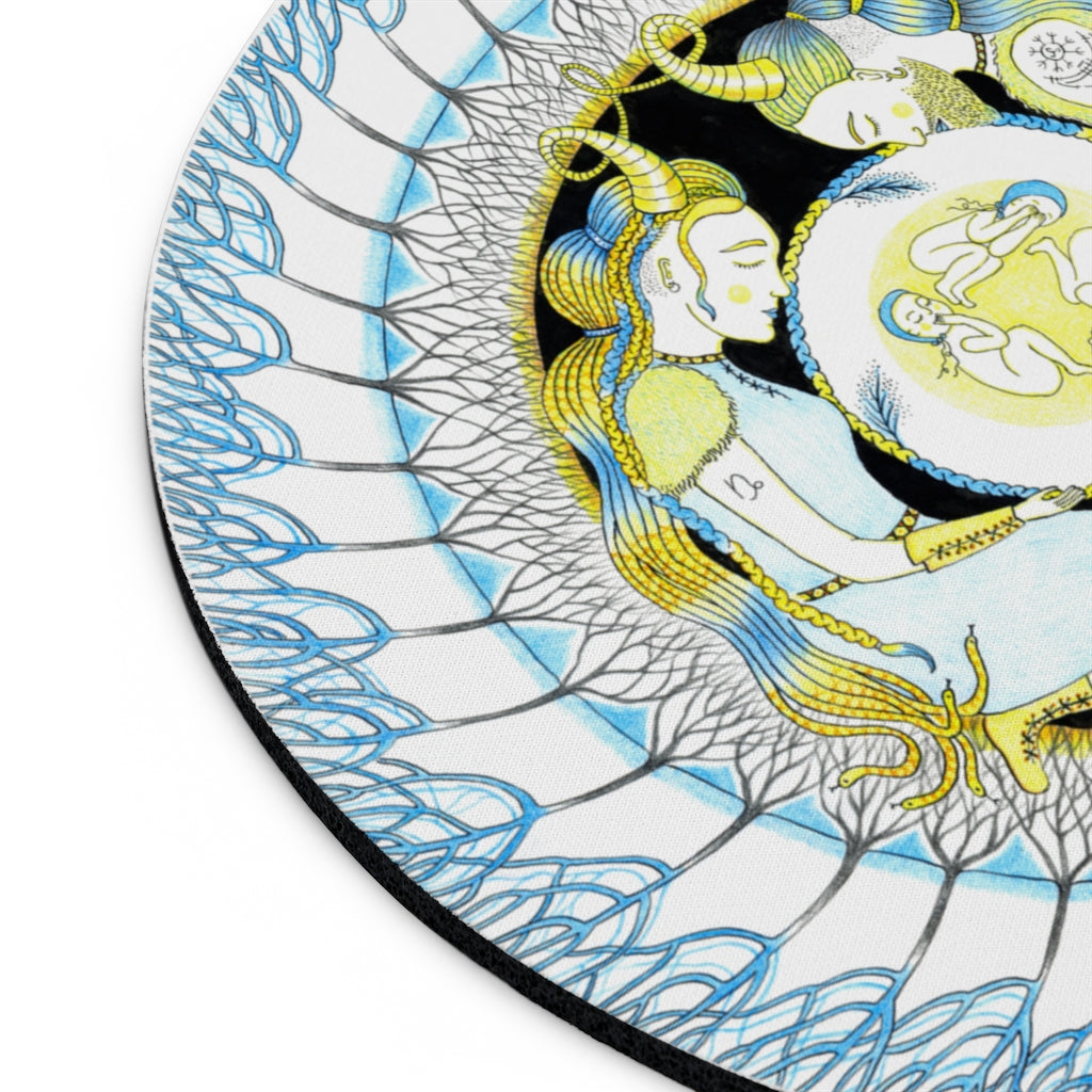Zodiac Sign Mouse Pad (Capricorn)