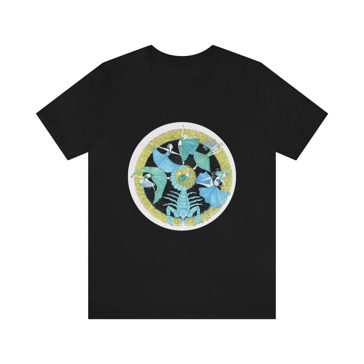 Zodiac Sign T Shirt (Scorpio) Unisex Regular Fit