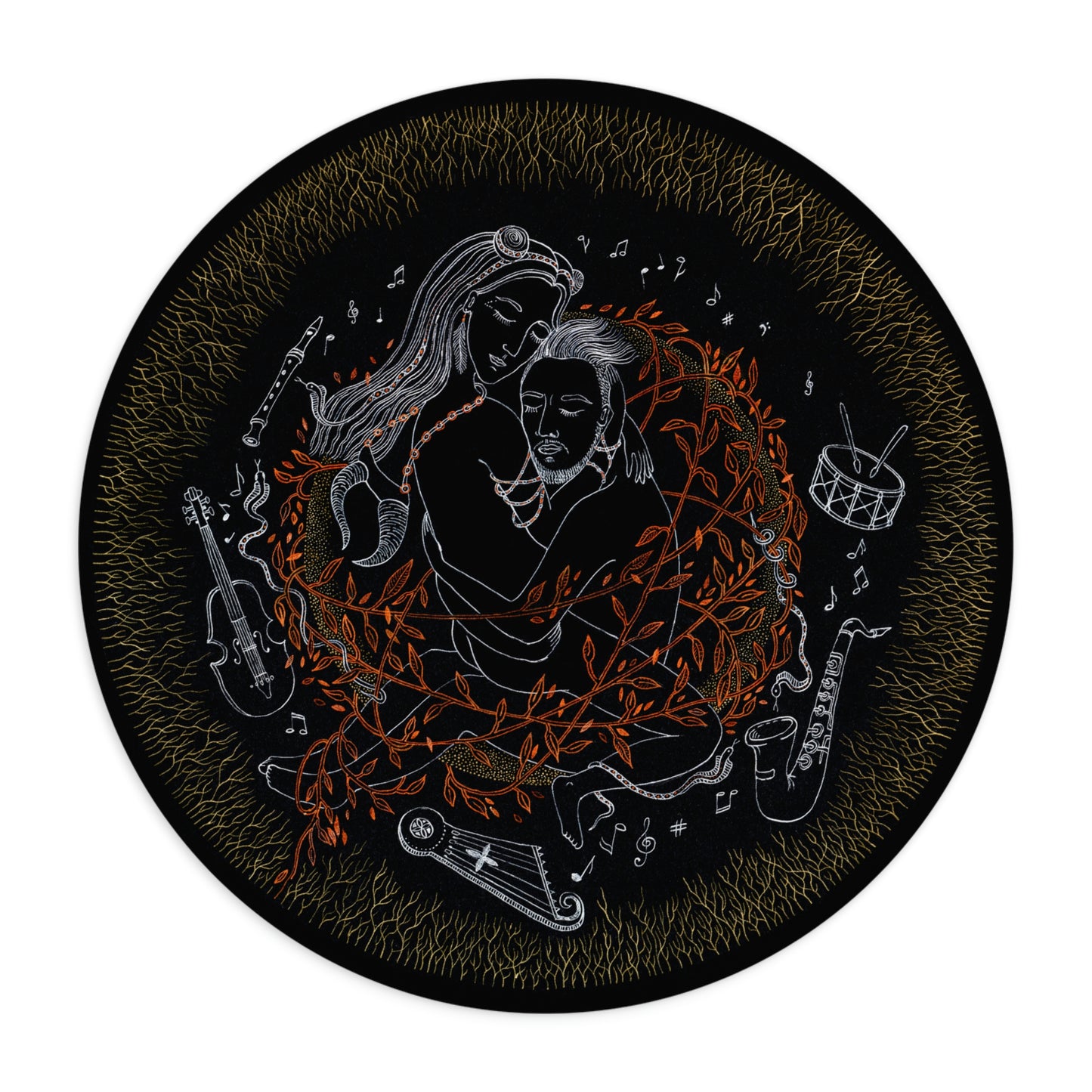 Chinese Zodiac Sign Mouse Pad (Ox)