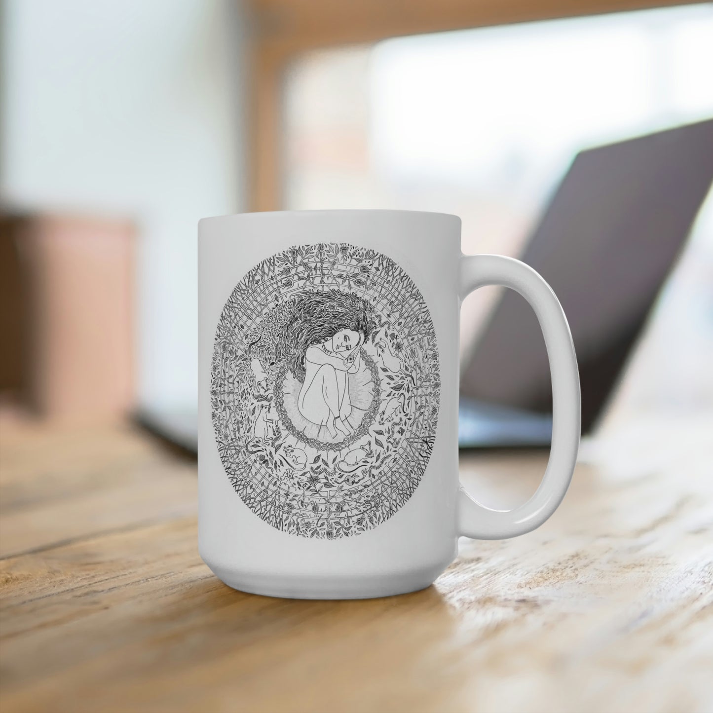 Chinese Zodiac Sign (Rat) Mug 15oz Limited Edition