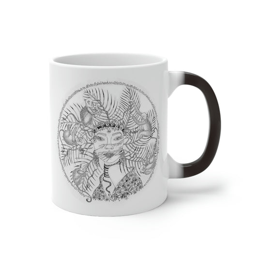 Chinese Zodiac Sign Color Changing Mug (Monkey) Limited Edition