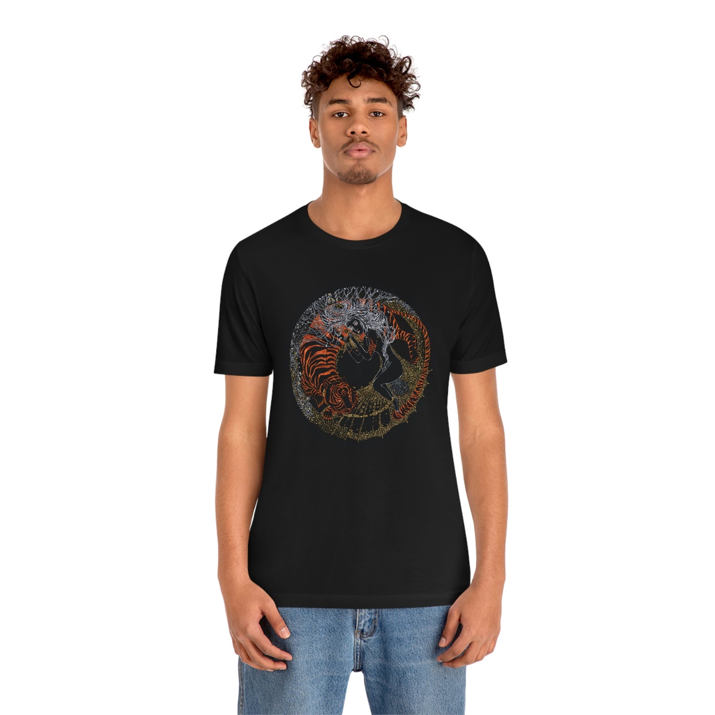 Chinese Zodiac Sign T Shirt (Tiger) Unisex Regular Fit