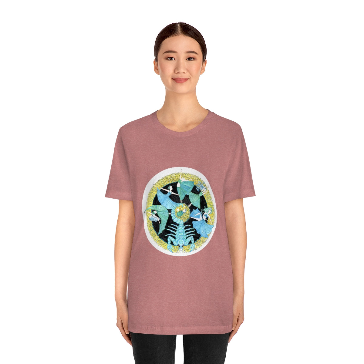 Zodiac Sign T Shirt (Scorpio) Unisex Regular Fit