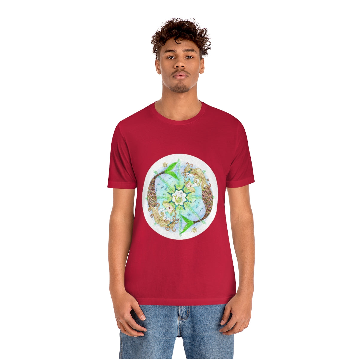 Zodiac Sign T Shirt (Pisces) Unisex Regular Fit