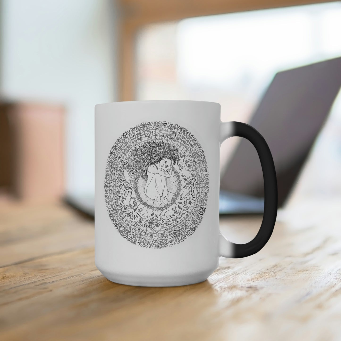 Chinese Zodiac Sign Color Changing Mug (Rat) Limited Edition