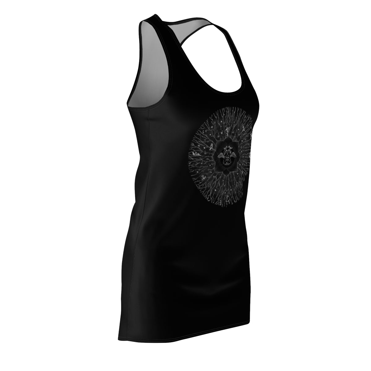 Zodiac Sign Dress Black (Gemini) Limited Edition