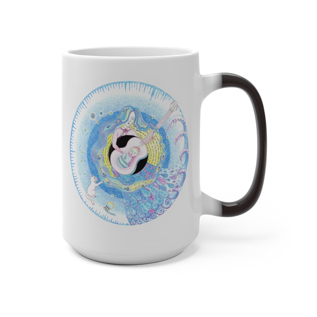 Zodiac Sign Color Changing Mug (Aquarius)