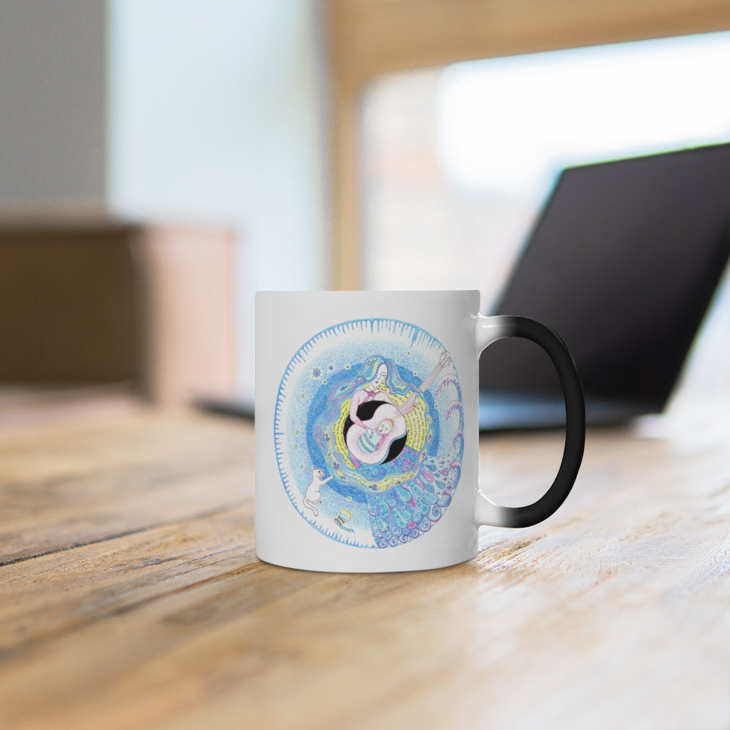 Zodiac Sign Color Changing Mug (Aquarius)
