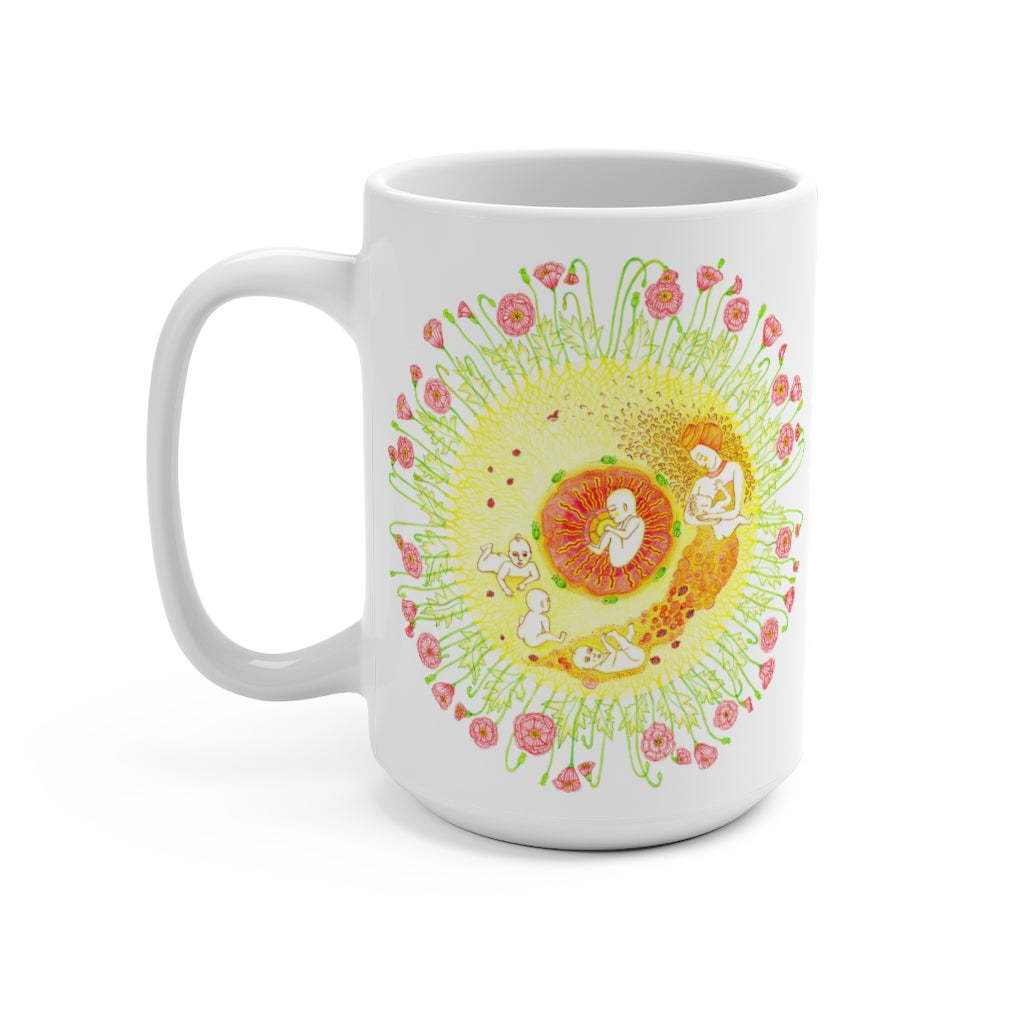 Zodiac Sign Mug (Virgo) 15oz