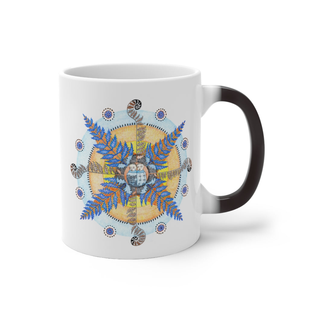 Art Changing Mug (Lullaby by a Fern Plant)