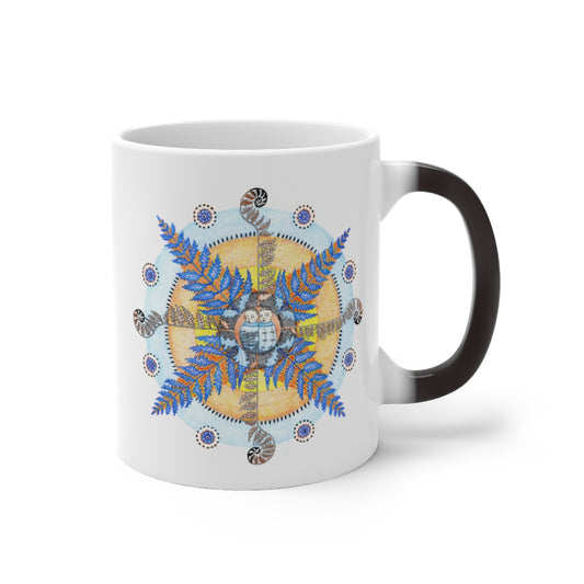 Art Changing Mug (Lullaby by a Fern Plant)