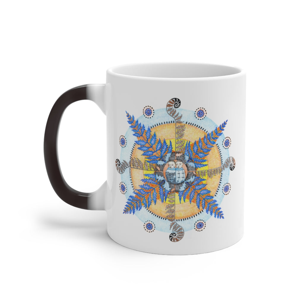 Art Changing Mug (Lullaby by a Fern Plant)