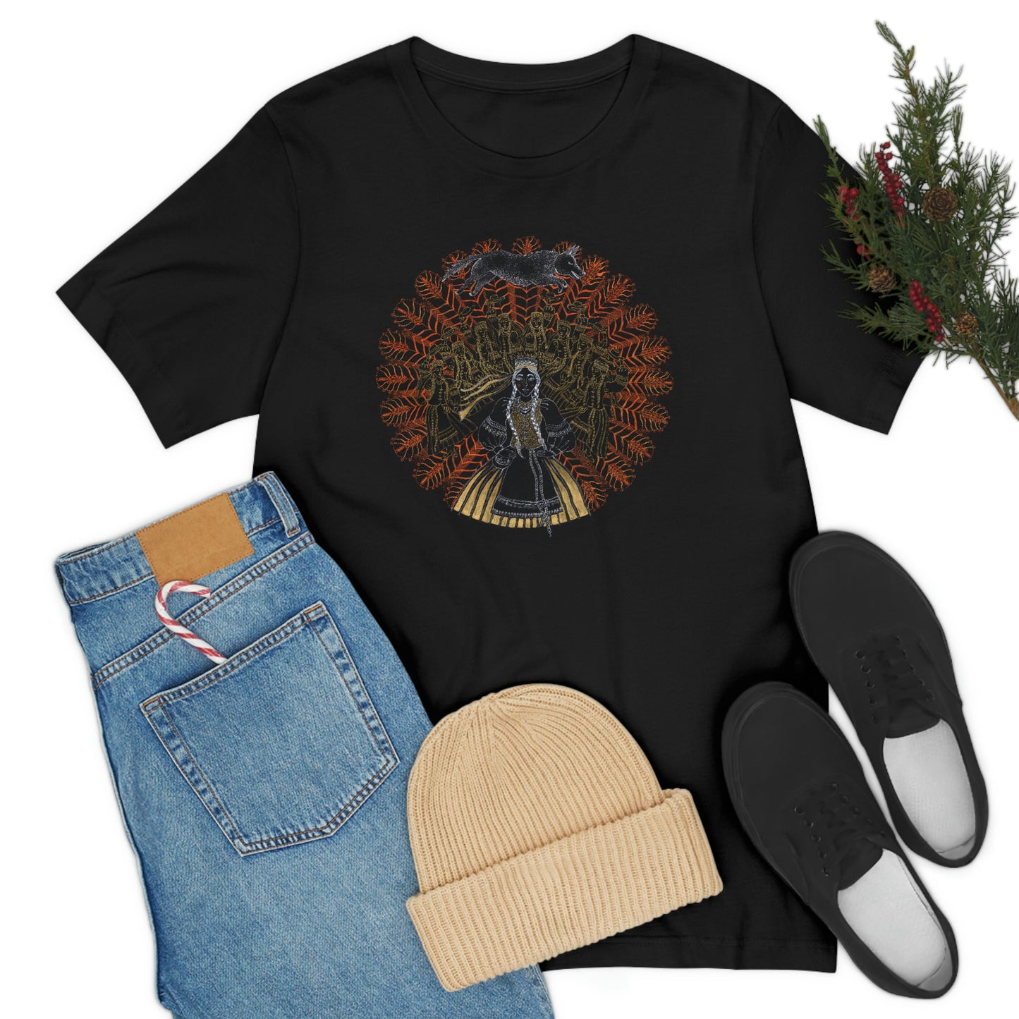 Chinese Zodiac Sign T Shirt (Dog) Unisex Regular Fit