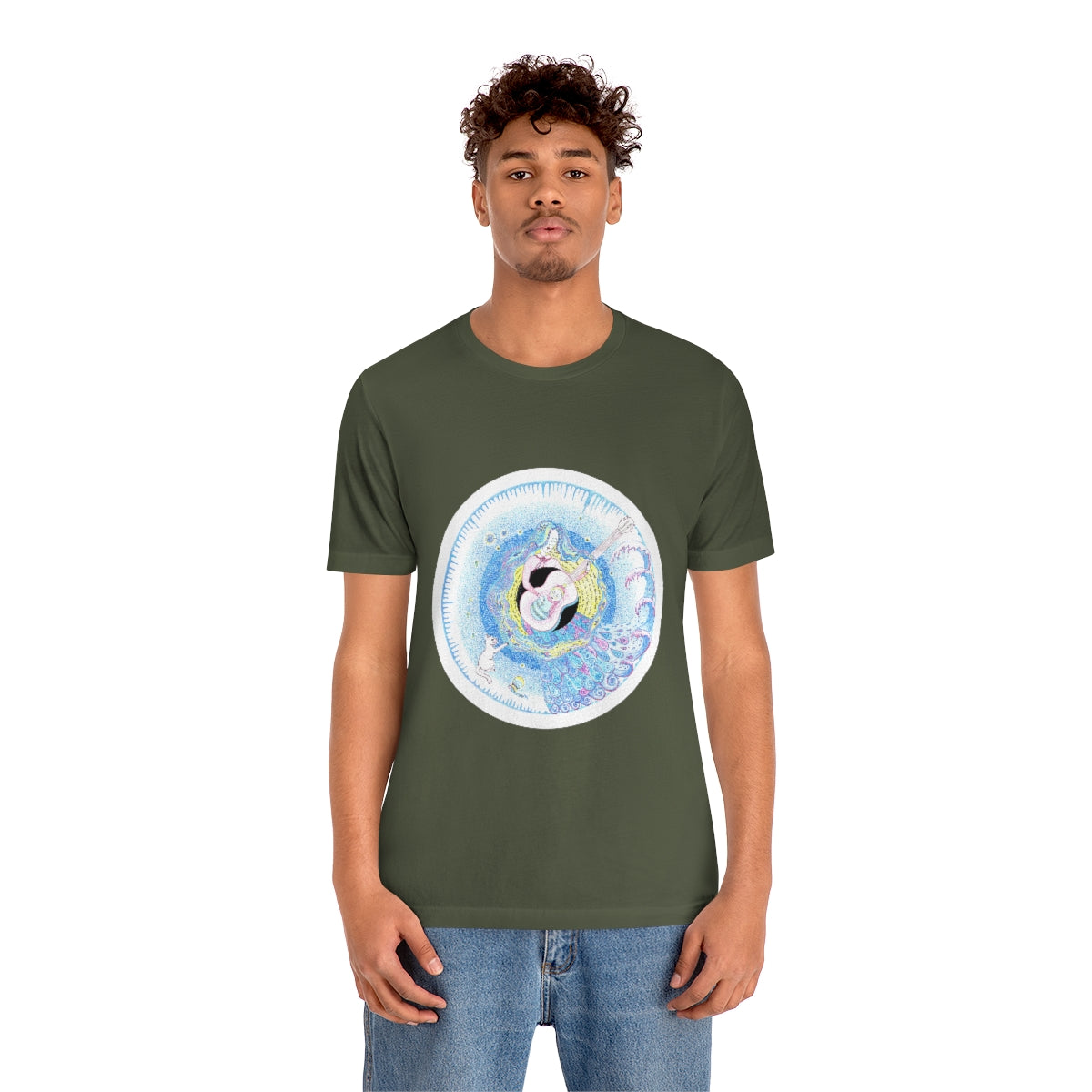 Zodiac Sign T Shirt (Aquarius) Unisex Regular Fit