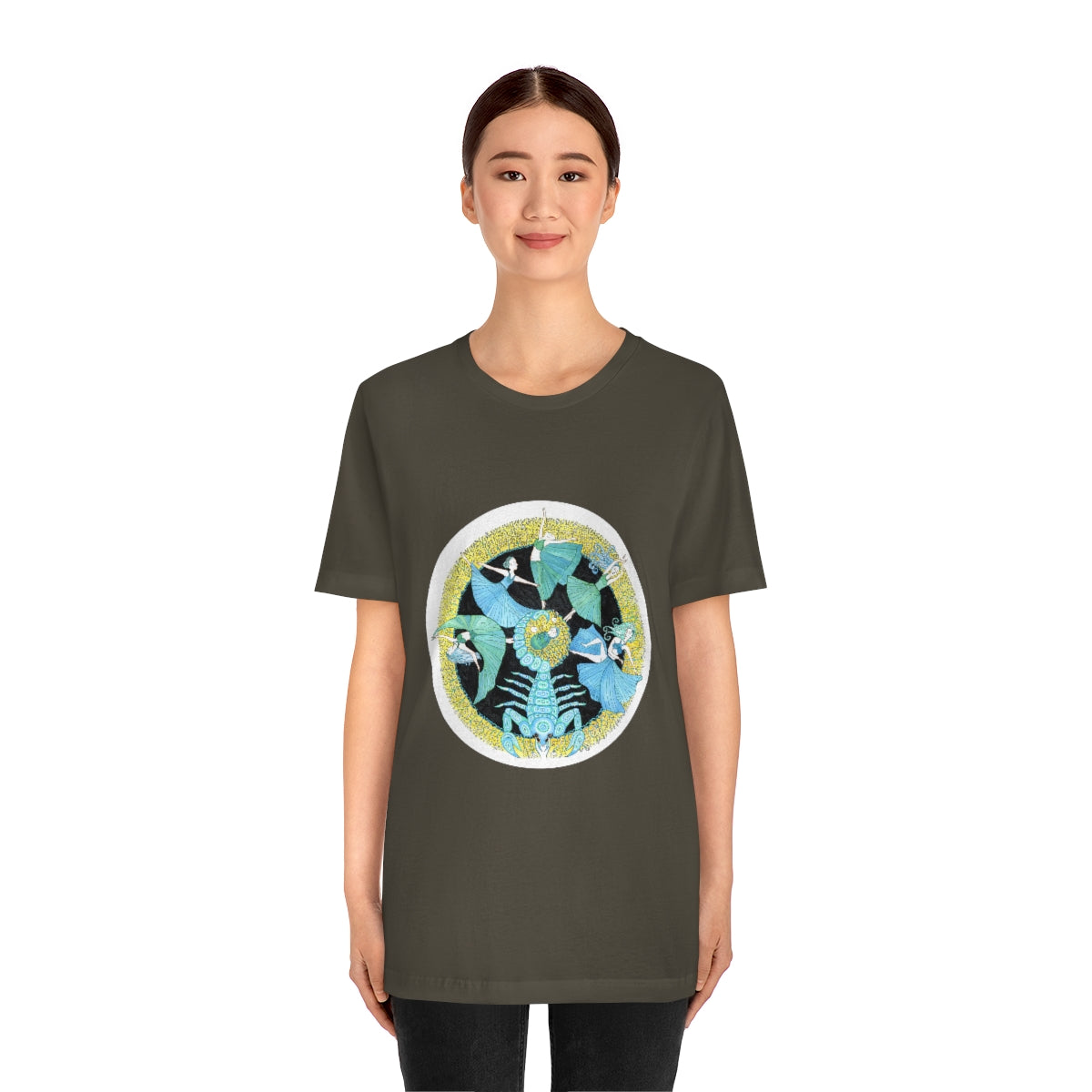 Zodiac Sign T Shirt (Scorpio) Unisex Regular Fit