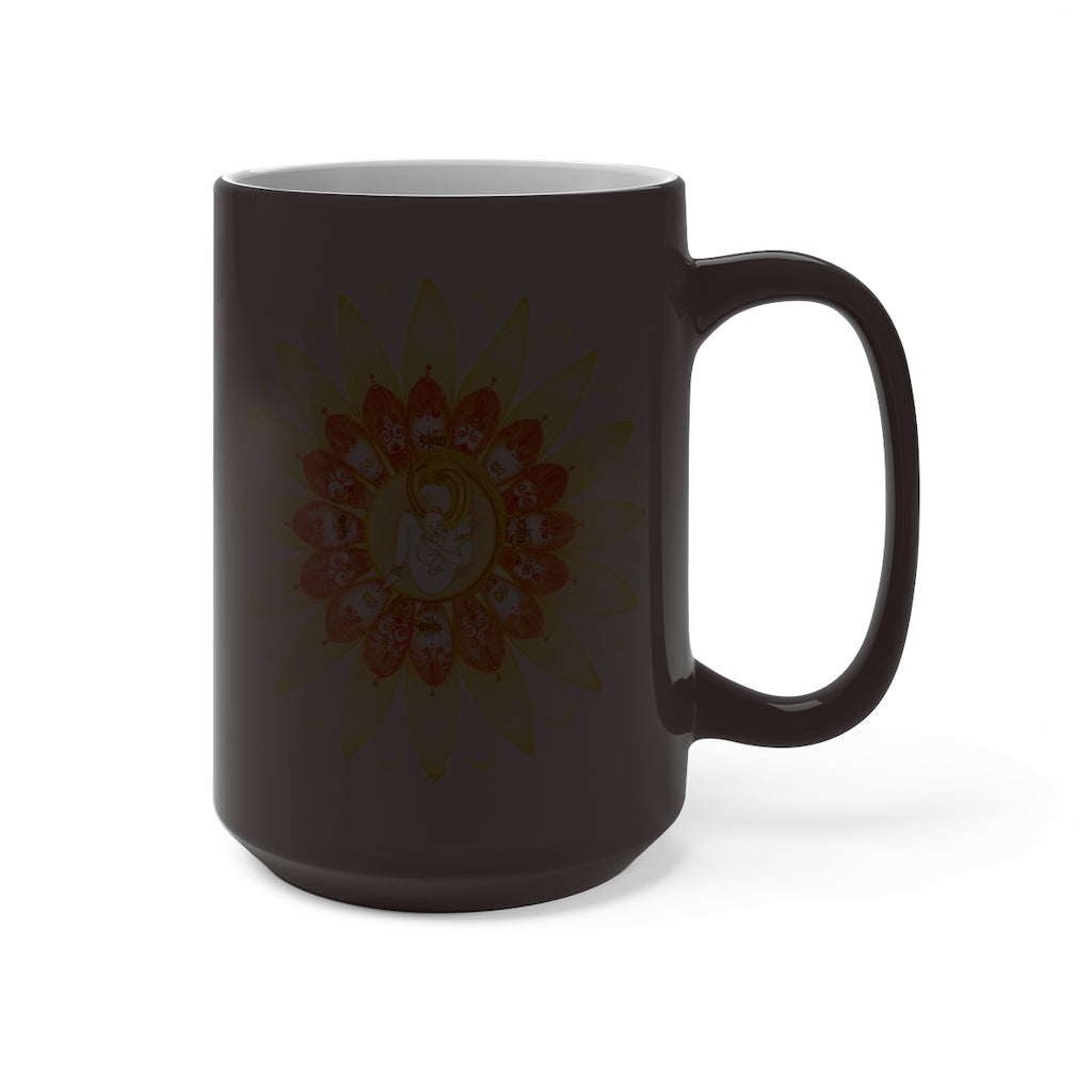 Zodiac Sign Color Changing Mug (Leo)