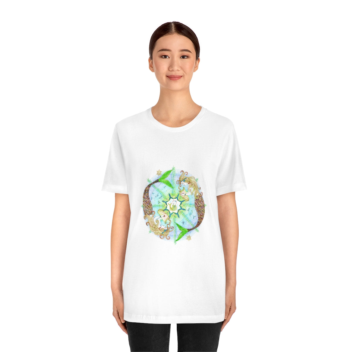 Zodiac Sign T Shirt (Pisces) Unisex Regular Fit