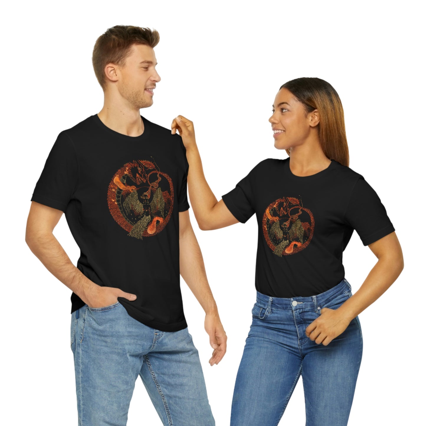 Chinese Zodiac Sign T Shirt (Dragon) Unisex Regular Fit