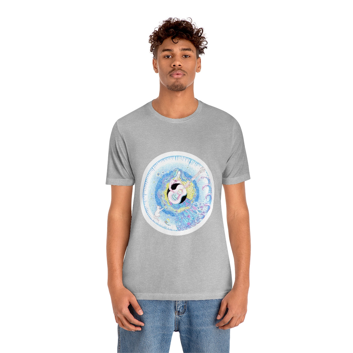 Zodiac Sign T Shirt (Aquarius) Unisex Regular Fit