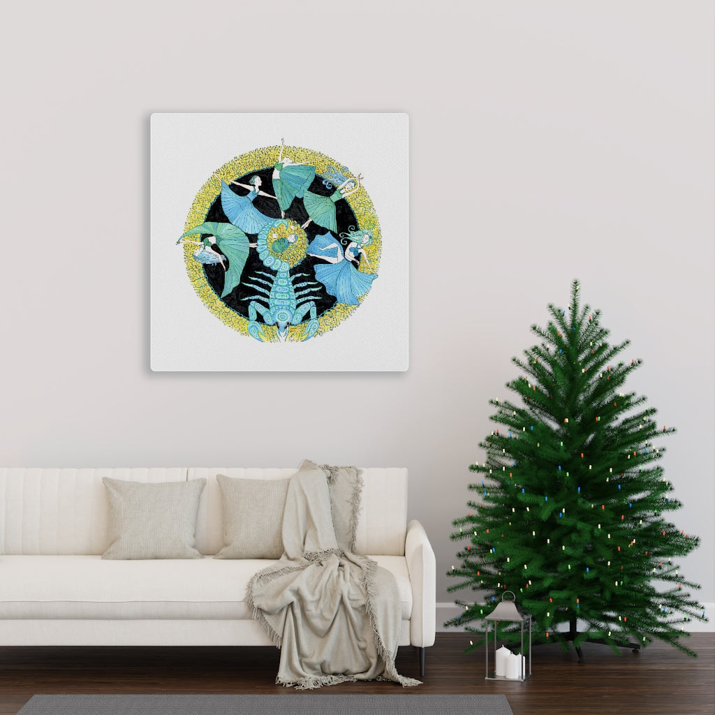 Zodiac Sign Canvas (Scorpio)
