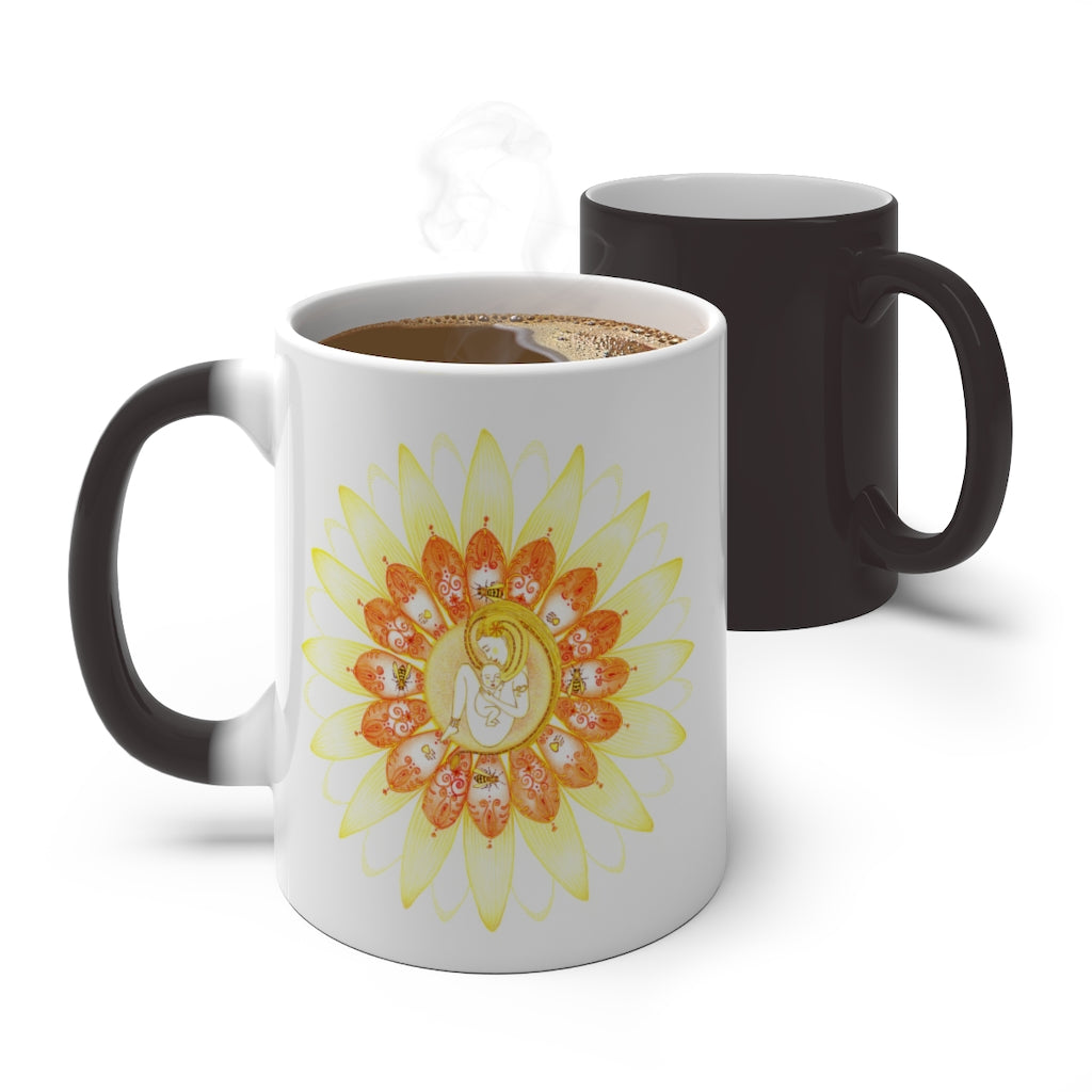 Zodiac Sign Color Changing Mug (Leo)