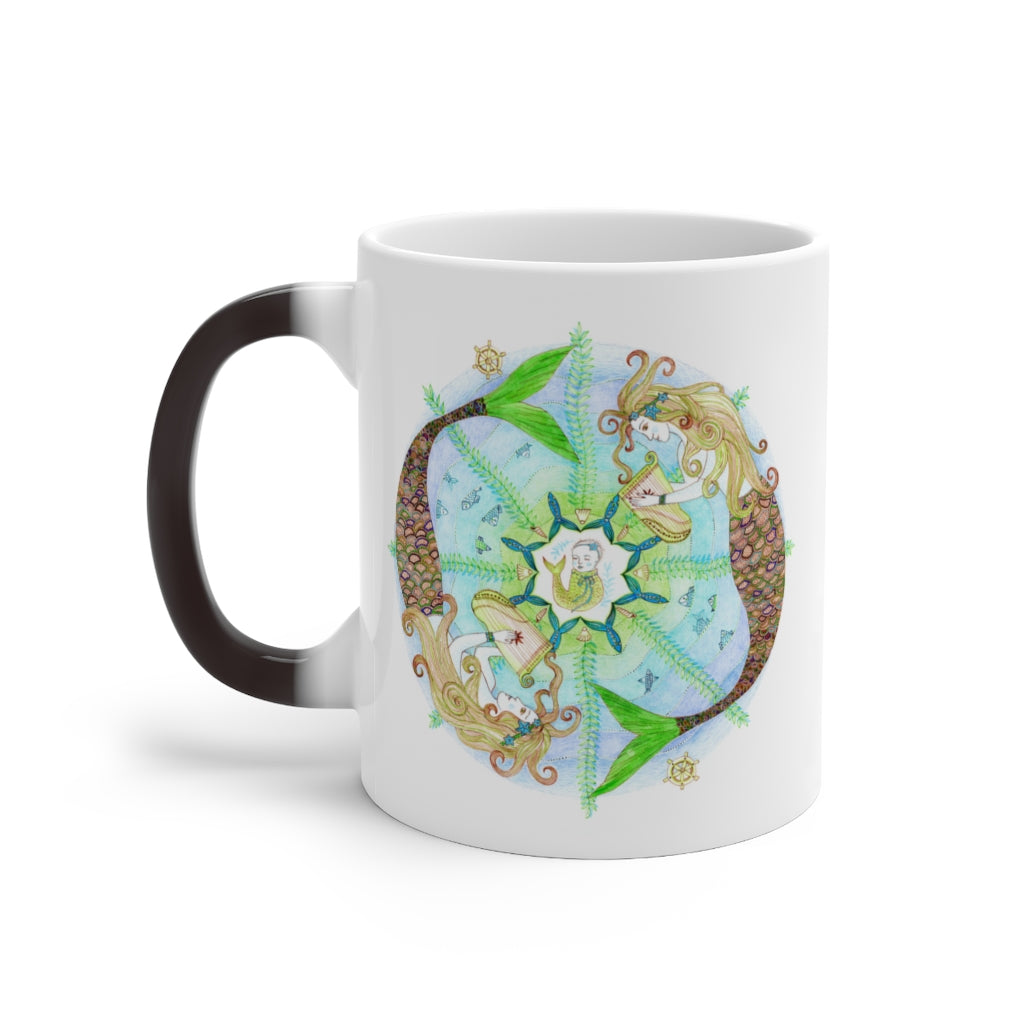 Zodiac Sign Color Changing Mug (Pisces)
