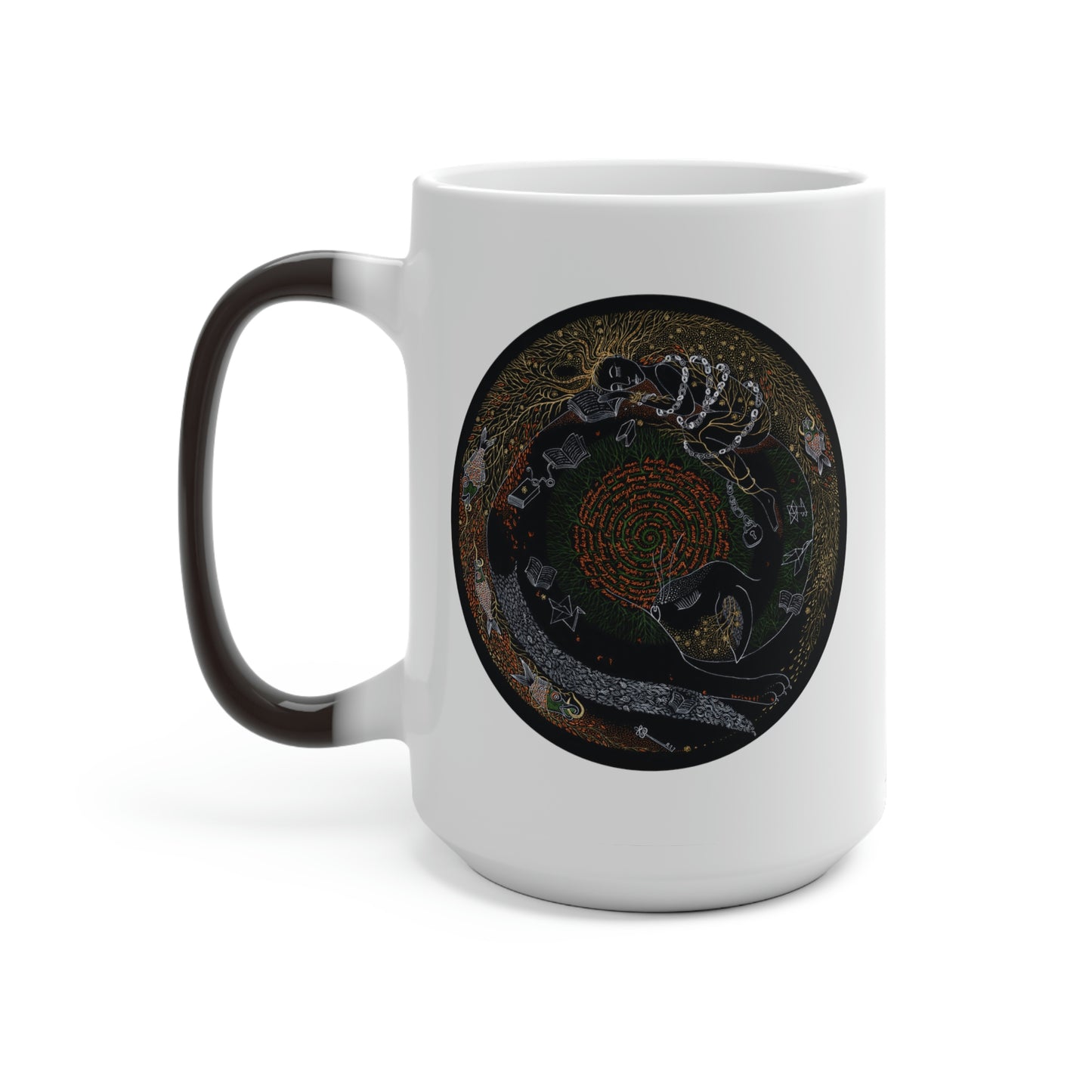 Chinese Zodiac Sign Color Changing Mug (Cat)