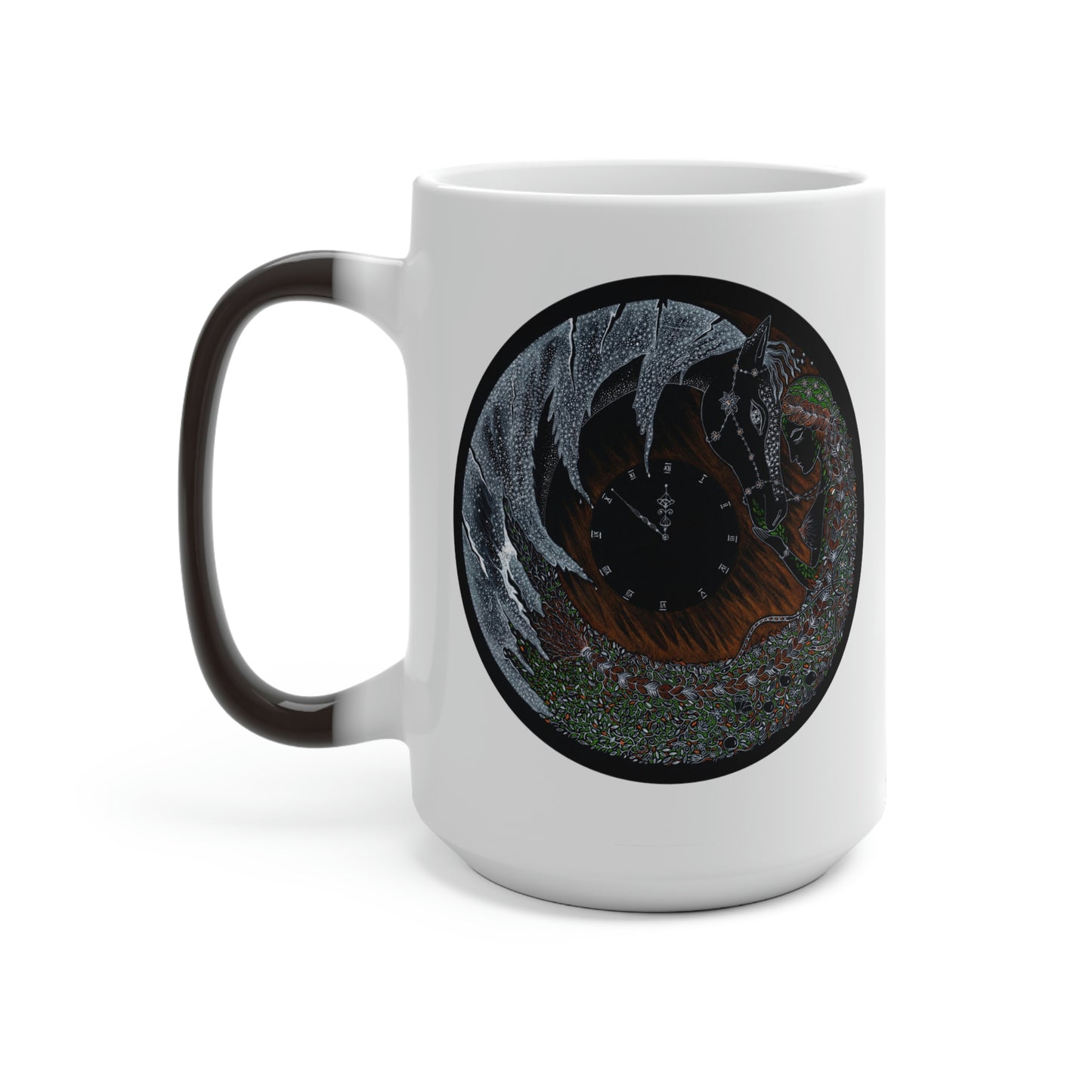 Chinese Zodiac Sign Color Changing Mug (Horse)
