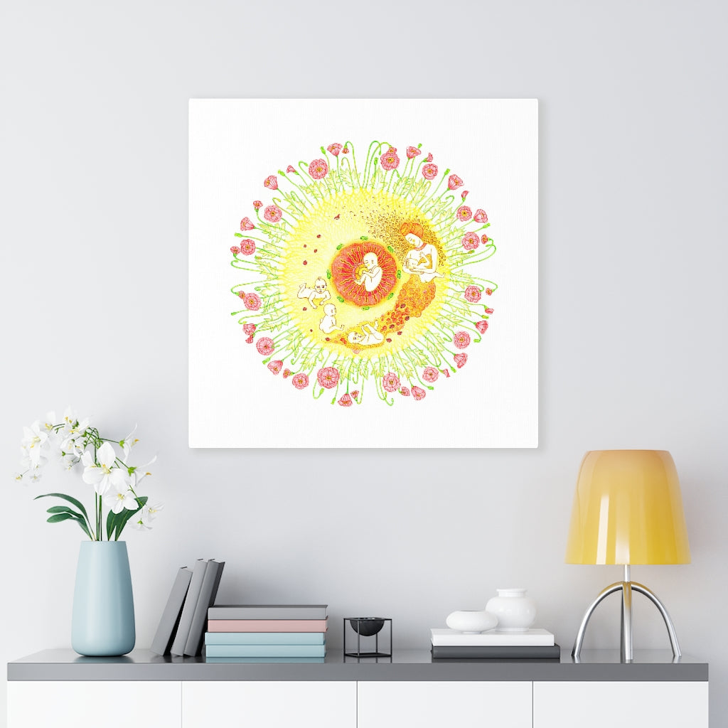 Zodiac Sign Canvas (Virgo)