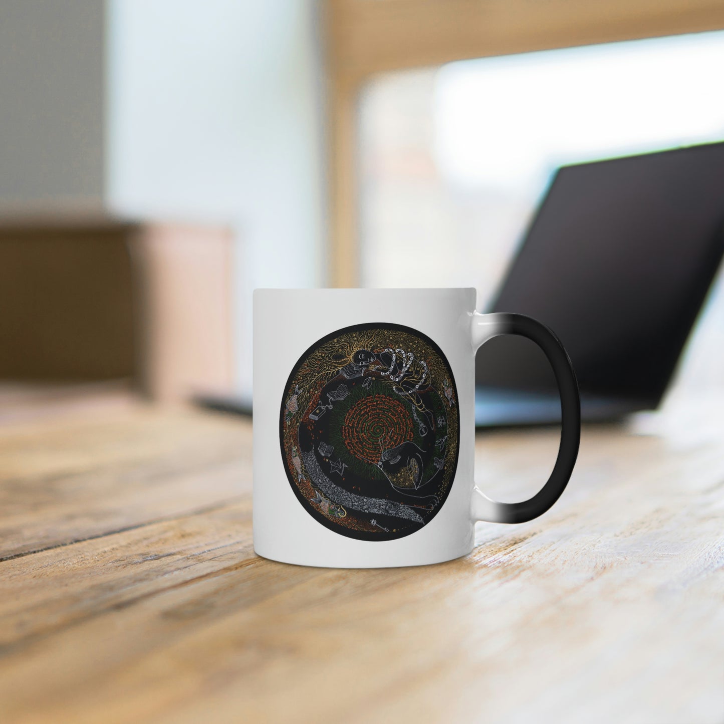 Chinese Zodiac Sign Color Changing Mug (Cat)