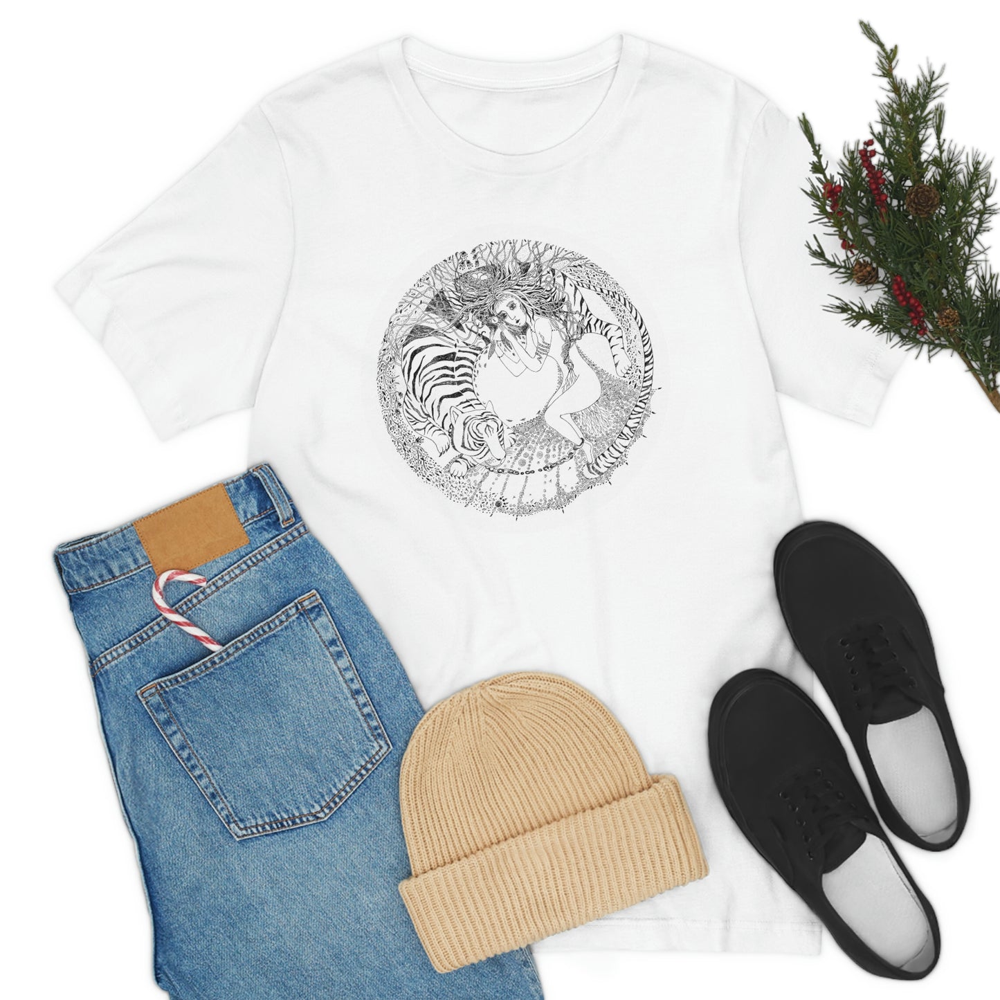 Chinese Zodiac Sign T Shirt (Tiger) Unisex Regular Fit Limited Edition