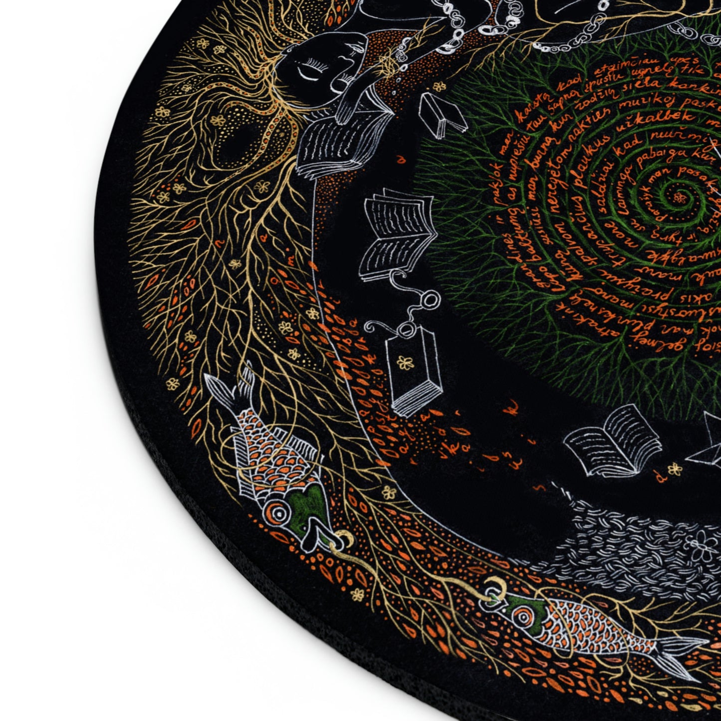 Chinese Zodiac Sign Mouse Pad (Cat)