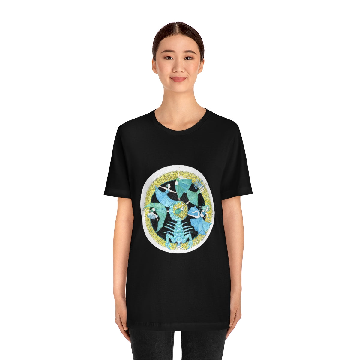 Zodiac Sign T Shirt (Scorpio) Unisex Regular Fit