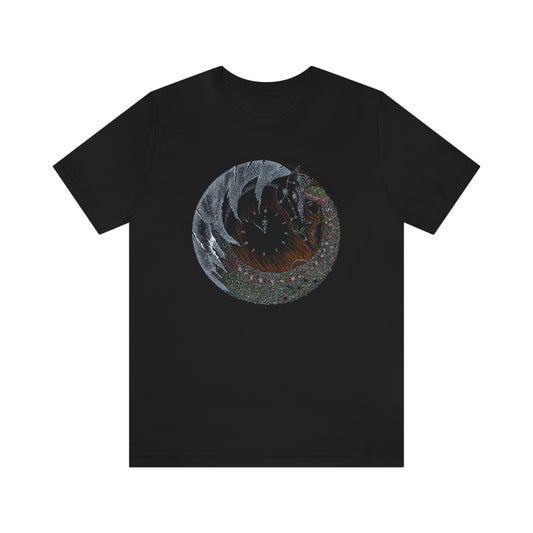 Chinese Zodiac Sign T Shirt (Horse) Unisex Regular Fit
