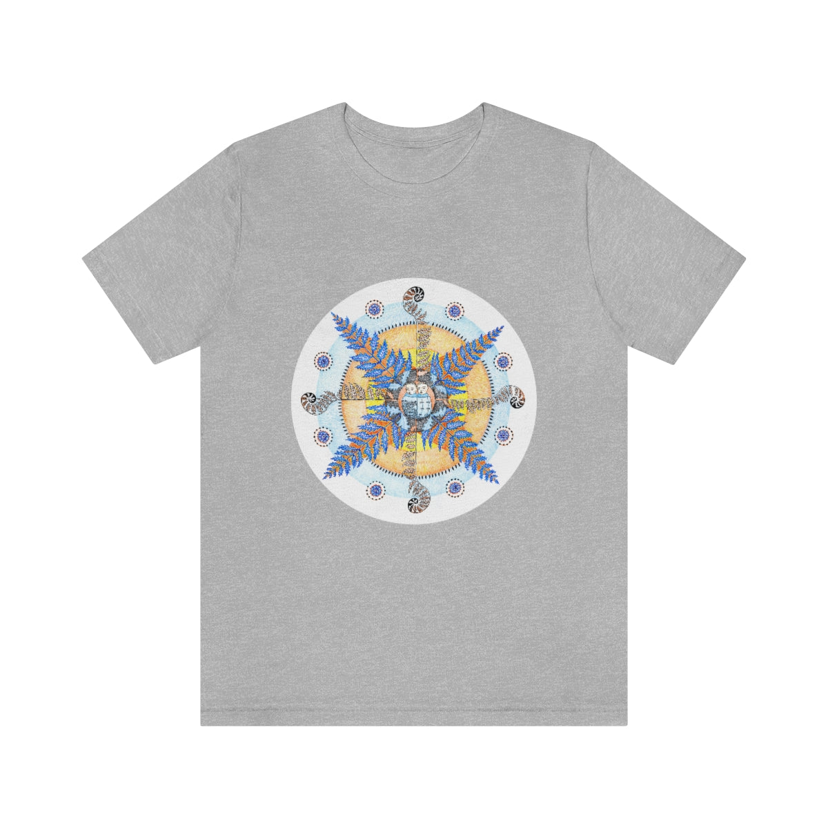T Shirt (Lullaby of Fern Flower) Unisex Regular Fit