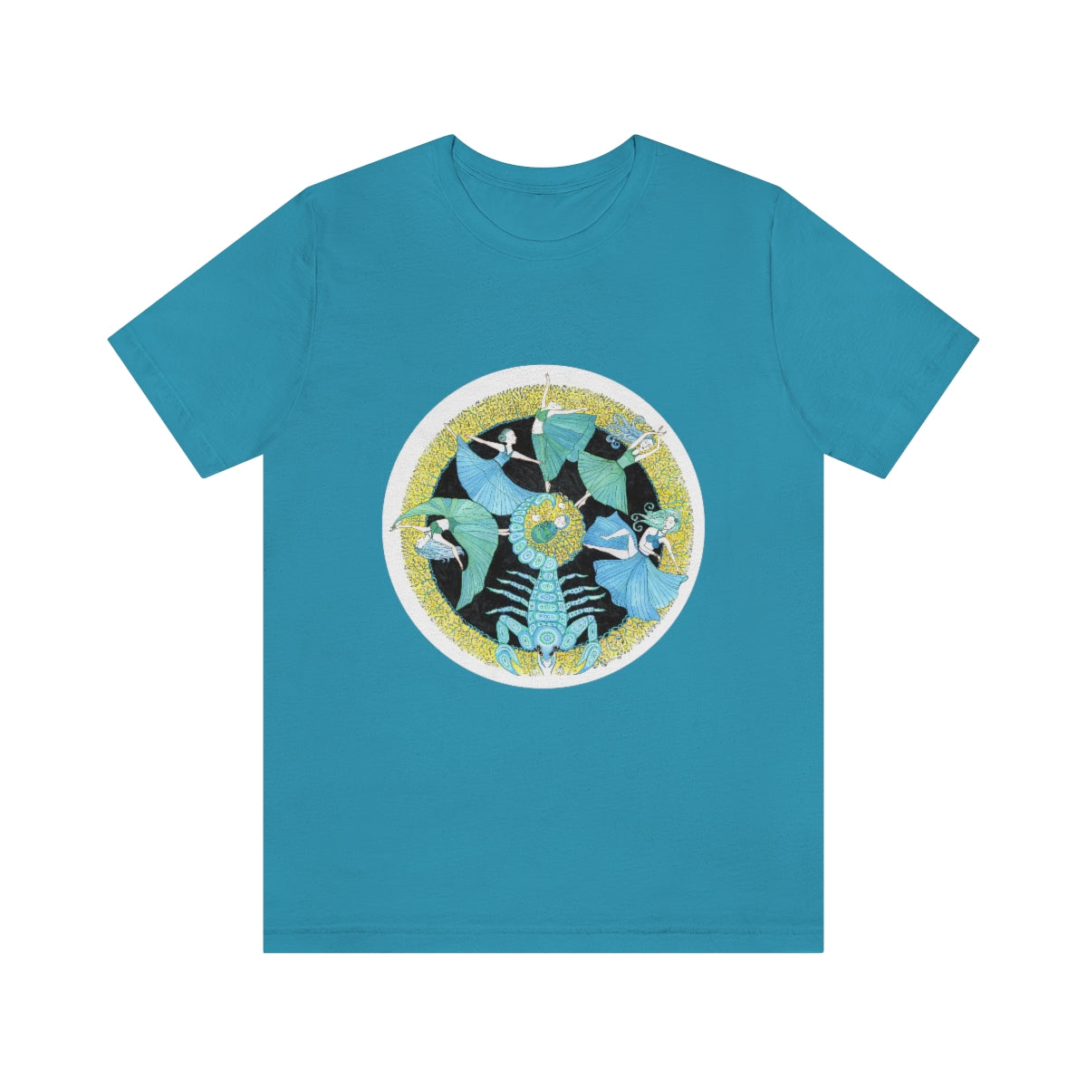 Zodiac Sign T Shirt (Scorpio) Unisex Regular Fit
