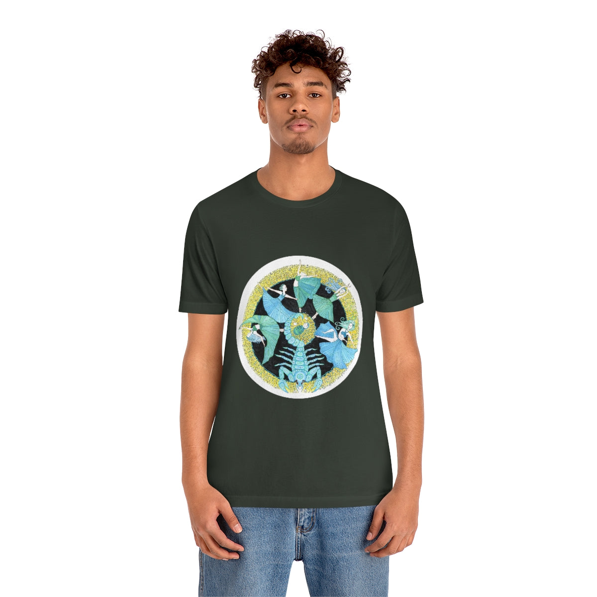 Zodiac Sign T Shirt (Scorpio) Unisex Regular Fit