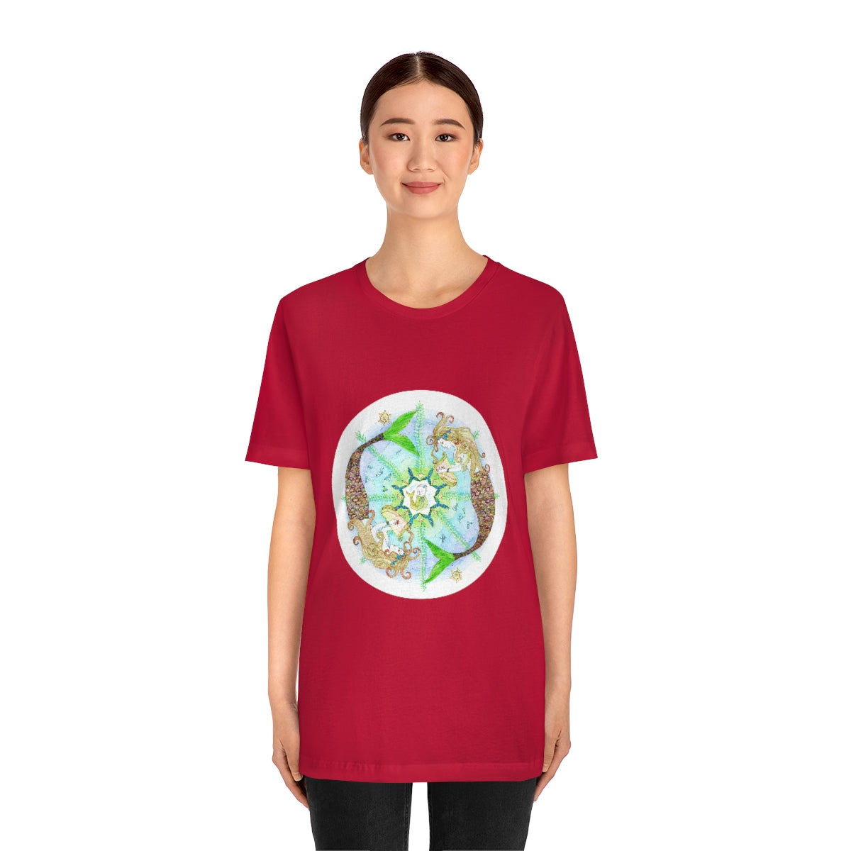 Zodiac Sign T Shirt (Pisces) Unisex Regular Fit