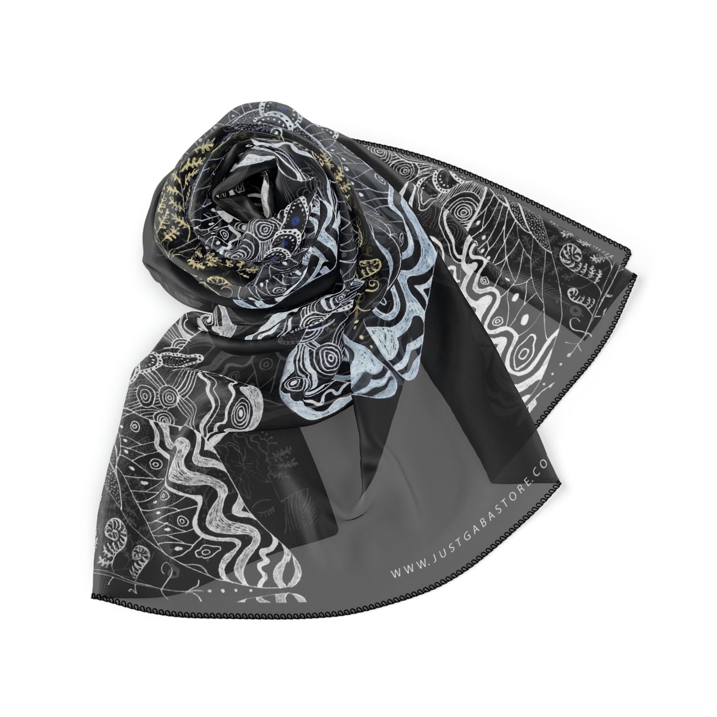 Art Poly Scarf (Journey To Yourself)
