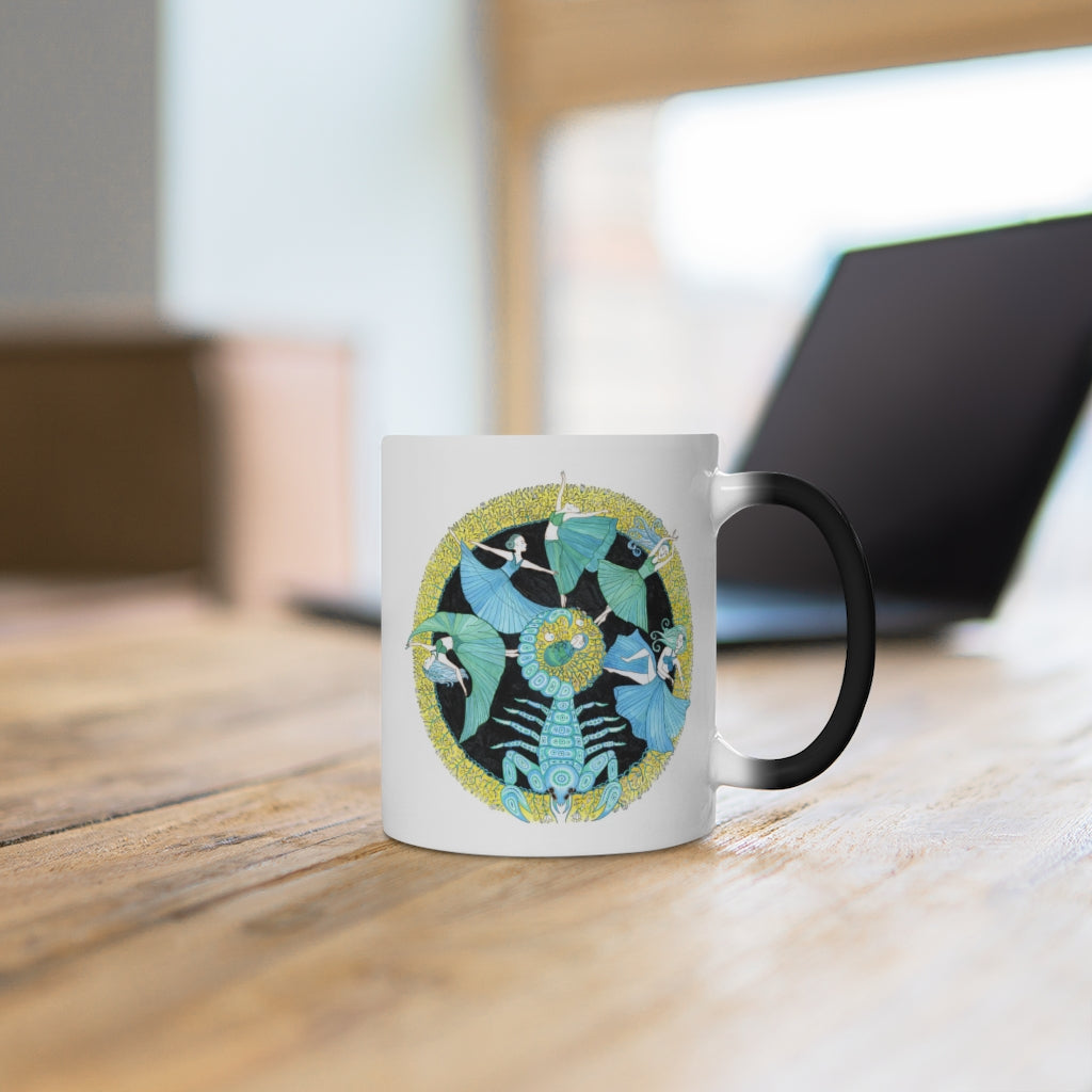 Zodiac Sign Color Changing Mug (Scorpio)